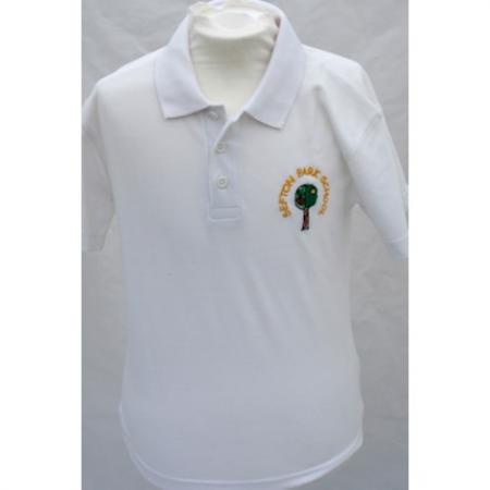 Sefton Park Rowlinson White Polo Shirt
